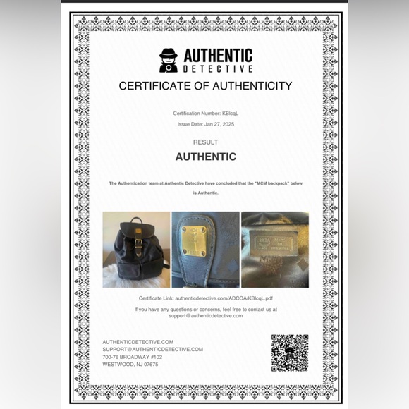 🖤🖤 MCM Vintage Small Nylon Backpack - Made in Germany 🖤🖤 - Picture 10 of 10